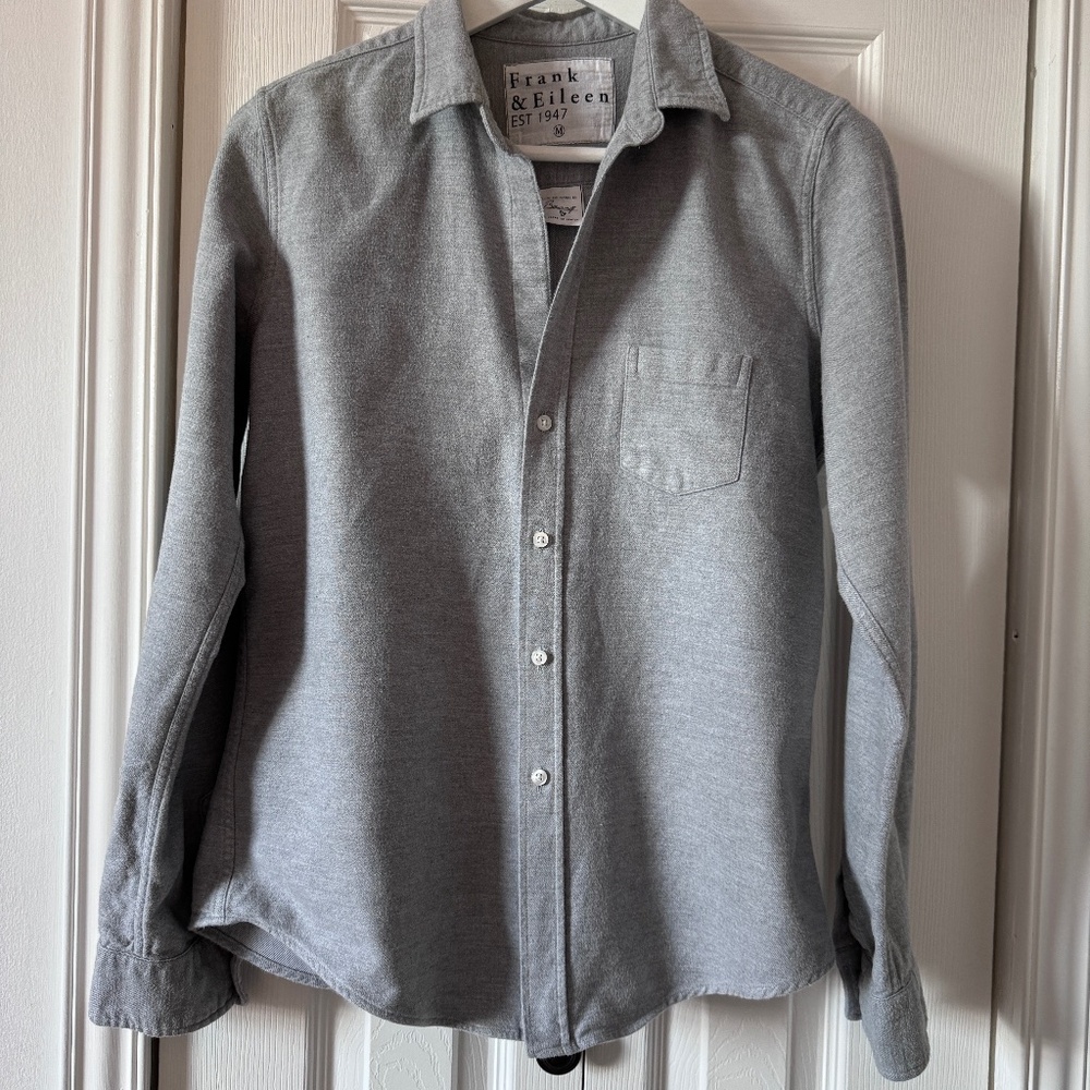 Frank & Eileen Gray Button Down Shirt
